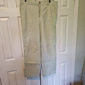 Izod summer cotton pants - light green